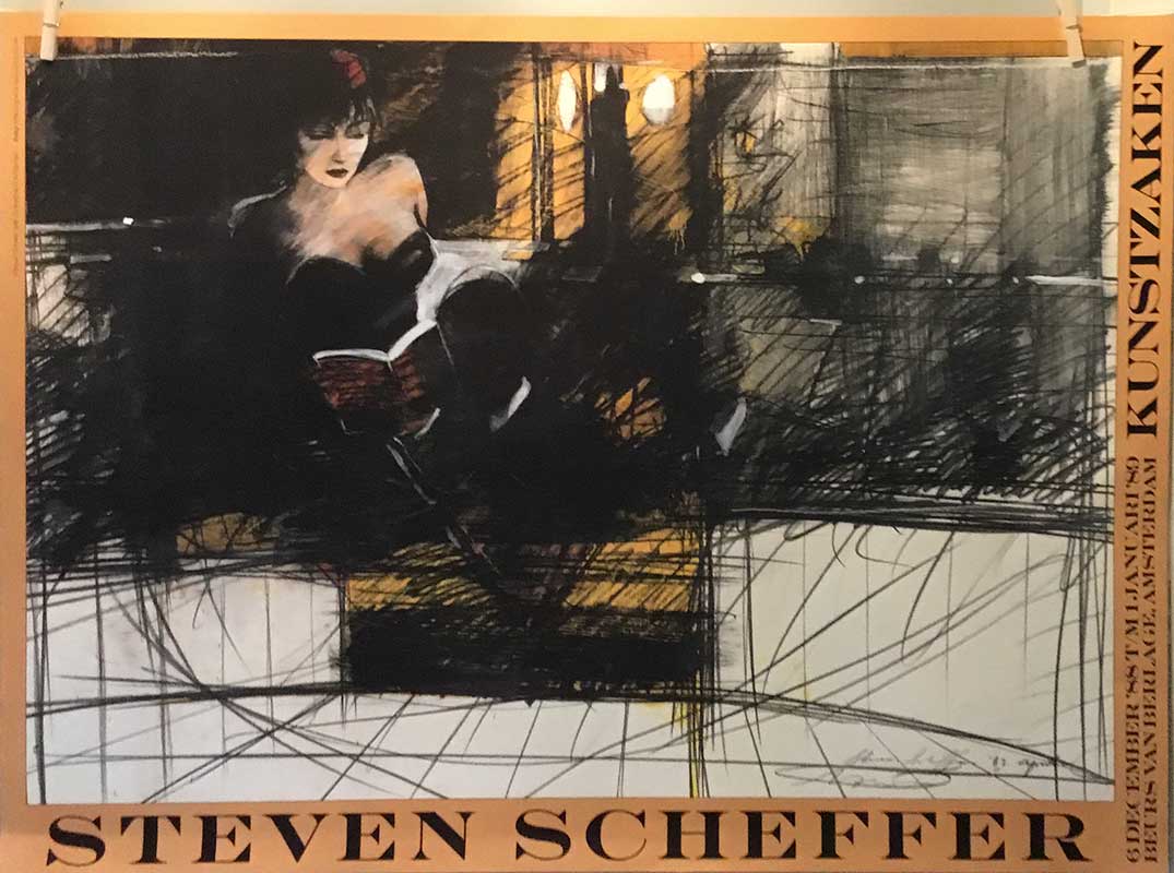 Steven Scheffer - Lezende vrouw