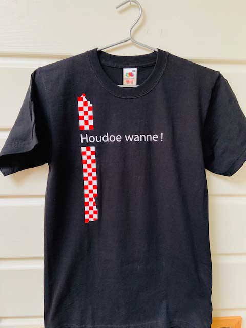 Heren t-shirt Houdoe wanne !