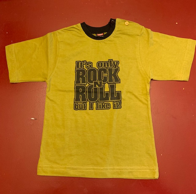 Kids fun t-shirt It's only rock n roll